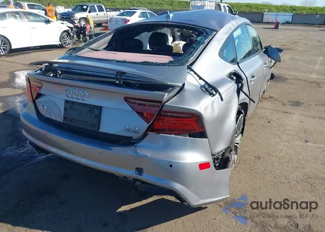 2016 Audi A7 3.0T Premium Plus z USA, uszkodzony, nr VIN WAU2GAFC4GN026431